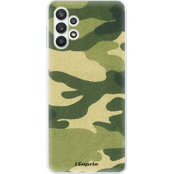 Pouzdro na mobilní telefon Odolné silikonové pouzdro iSaprio - Green Camuflage 01 - Samsung Galaxy A32