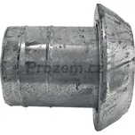 Samec/V-díl Perrot 6"/159 mm s hadicovým nátrubkem 2"/50 mm