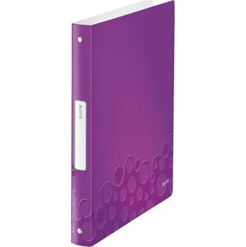 Leitz Desky s 4kroužkovým mechanismem WOW purpurová 42580062