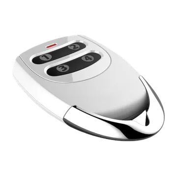 Pohon brány T3402 - 4-kanálový vysílač na frekvenci 433,92 MHz, plovoucí kód, bílý