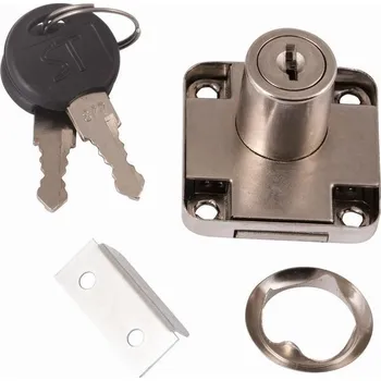Nábytkové kování Walteco 84749 zámek nábytkový 40 x 40 mm