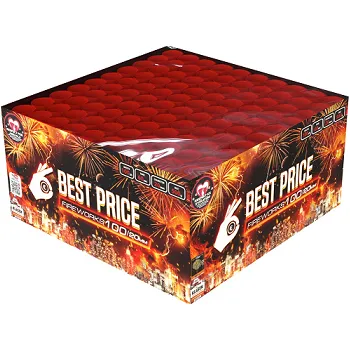 Zábavní pyrotechnika Pyrotechnika Kompakt 100ran / 20mm Best Price Wild Fire