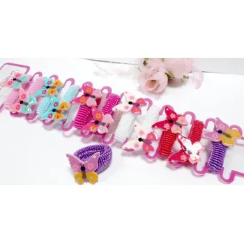 Gumičky do vlasů Motýlek sada (2ks) G056