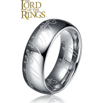 Seriál Jeden prsten Prsten moci Pán prstenů stříbrný 6 mm Velikost 6