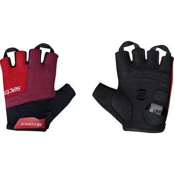 Chránič rukou Rukavice Force Sector gel, černo-červené L