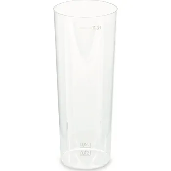 Jednorázové nádobí Kelímek vratný 300ml Longdrink (cena za 10ks)