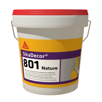Umělý povrch SIKA SikaDecor - 801, dekorativní barevný mikrocement, Nature