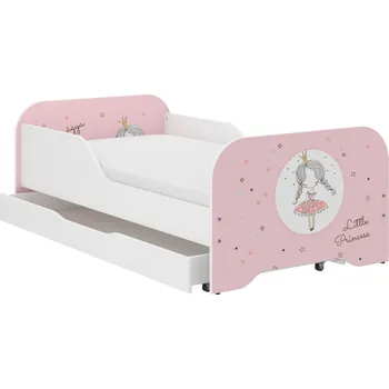 Dětská postel Dětská postel KIM - PRINCEZNA 160x80 cm