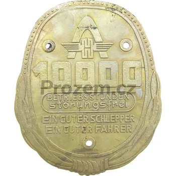 Plaketa 10 000 hodin