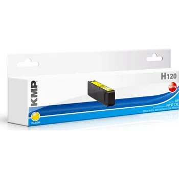 KMP H120 - HP 971XL - žlutá inkoustová náplň KMP