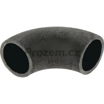 Fitinka Oblouk 90° z černé oceli 2 1/2"/76,1 mm ocelové koleno 90° k navaření