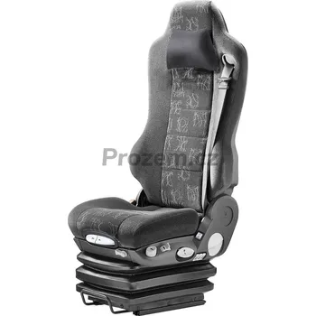 Sedadlo Sedadlo GRAMMER Kingman Comfort, s předpínačem pásu, tmavá tkanina, pro Mercedes Benz Actros, MSG 90.6PG, 1208134