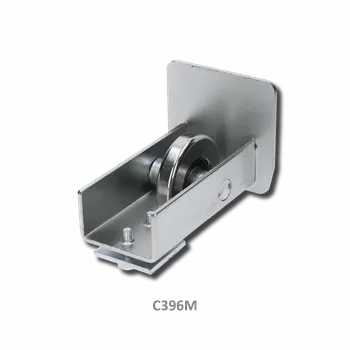 Pohon brány dojezdové kolečko Medio - nájezdové kolo pro samonosnou bránu, k C profilu 98 x 98 mm