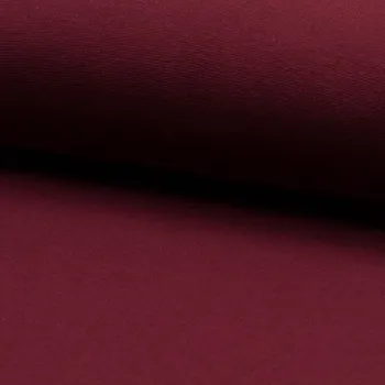 Náplet hladký RIB 1/1, vínový, š.70