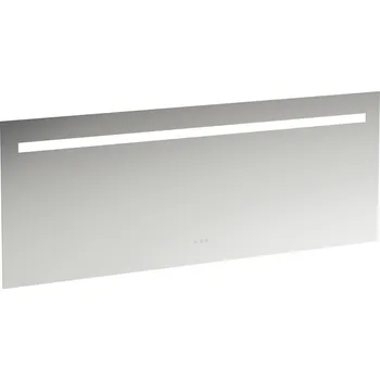 Zrcadlo Leelo - zrcadlo 180x70, hliníkový rám, LED osvětlení a prostorové osvětlení, dotykový senzor H4477039501441