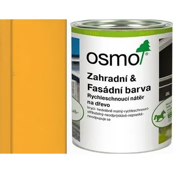 Osmo ZAHRADNÍ A FASÁDNÍ BARVA - 7103 - signálně žlutá Velikost balení: 0,75 l