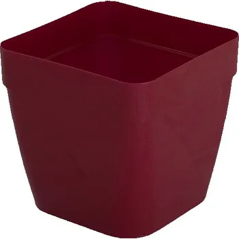 Květináč Květináč ICS Pandora 24x24 cm, červený