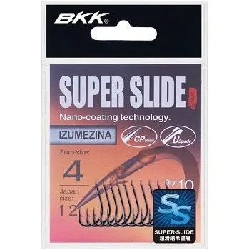 Rybářský háček MIKADO BKK-Izumezina-CP s lopatkou vel.8 Super Slide 12ks SS2211002-8