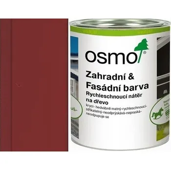 Olej na dřevo Osmo ZAHRADNÍ A FASÁDNÍ BARVA - 7511 - červenohnědá Velikost balení: 2,5 l + dárek k objednávce nad 1000Kč