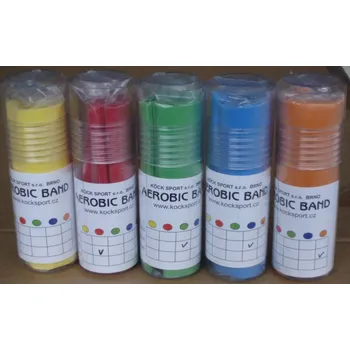guma Aerobic band 2m barva: žlutá