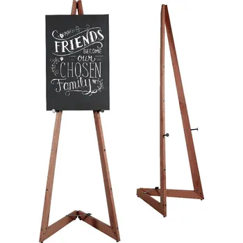 Kancelářský nábytek Opěrný Stojan - Wood Easel - Tmavě hnědý