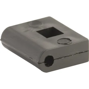 Příslušenství pro plot Plastový vymezovač plotového panelu, černý, průměr drátu 3 mm