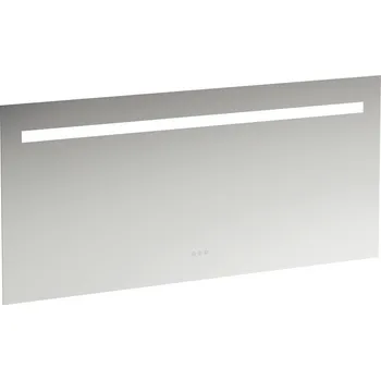 Zrcadlo Leelo - zrcadlo 150x70, hliníkový rám, LED osvětlení a prostorové osvětlení, dotykový senzor H4476939501441