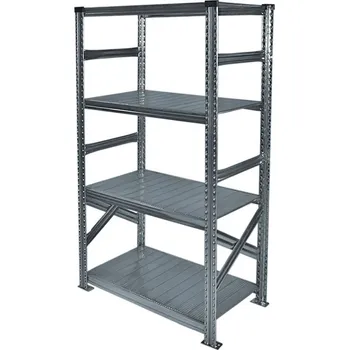 Dílenský regál Wexta Kovový policový regál, 1840x1050x320 mm, 4 police, základní
