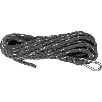 Lano dörner plus helmer 190324 polypropylenové lano kroucené (Ø x d) 14 mm x 10 m černá