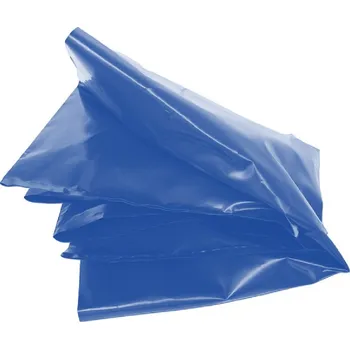 Pytle na odpadky 3x 240l Pytel na stavební odpad modrý 80μm 100x120cm 9901482