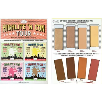 Paletka dekorativní kosmetiky TheBalm Highlite´N Con Tour 21,6 ml