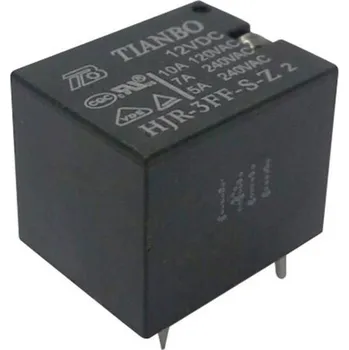 Cívka Tianbo Electronics HJR-3FF-S-Z 24VDC, 1366527 relé do DPS, monostabilní, 1 cívka, 30 V/DC, 250 V/AC, 15 A, 1 ks