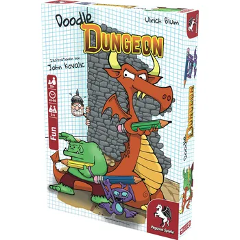 Desková hra Pegasus Spiele Doodle Dungeon DE
