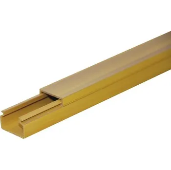 elektroinstalační lišta Lišta na kabely Malpro 40x20 mm 2m, barva světlé dřevo