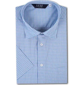 Pánská košile LUIZ Bavlněná košile Bruno POP-krátký 200 Velikost: 39