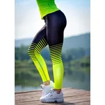Luxusní dámské sportovní legíny s vysokým pasem Jadberg-Neon XS