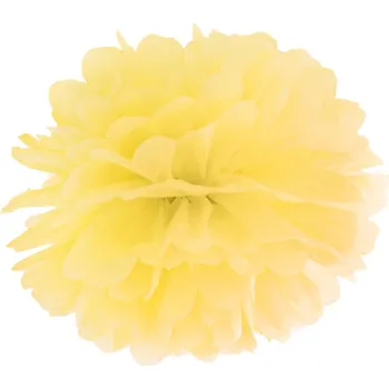 Pompom žlutý 25 cm
