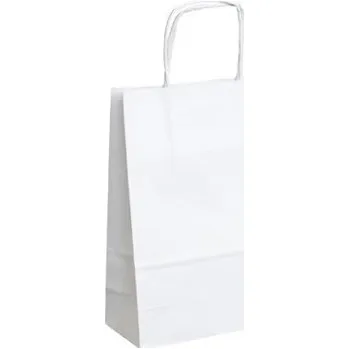 Papírová taška bílá ExtraTWIST 18x8x24 ETBI01