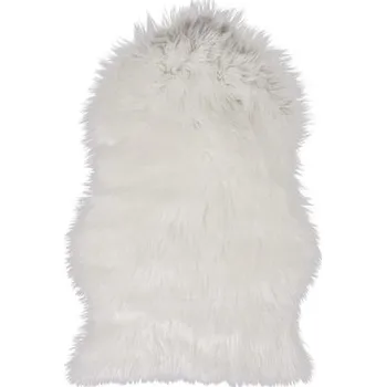 Koberec Ovčí dekorativní kůže Fake 55x80x6,5 cm bílá