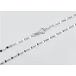 Řetízek z bílého zlata valentina 50 cm ZLR1151F + DÁREK ZDARMA