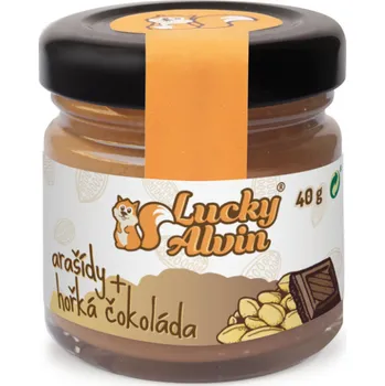 Ochutnávka - Arašídový krém s hořkou čokoládou, 40 g