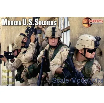 Plastikový model Mars Figures 1/72 US Modern soldiers