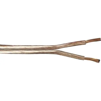 elektrický kabel Reproduktorový kabel LS-FL 2x1,5 mm² průhledný, metrážové zboží