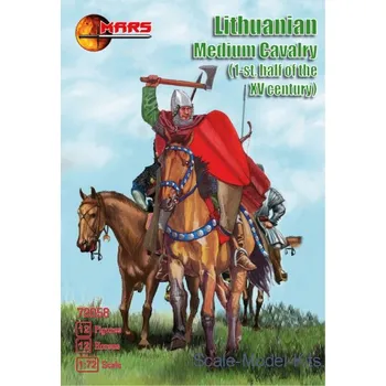 Plastikový model Mars Figures 1/72 Lithuanian medium cavalry, 1st half XV c