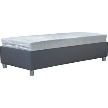 Postel Sconto Neptun 90x200 cm šedá