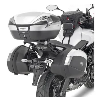 Motodoplněk PLX4114 trubkový nosič Kawasaki Versys 650 (15-25) jen pro boční kufry V 35 nebo V 37 GIVI s.r.l. 343034