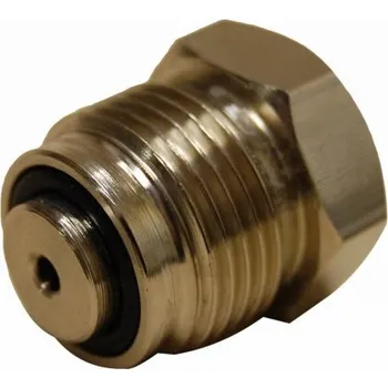 Potápěčský nůž JTLine zátka DIN 300 bar, odpouštěcí - chrom