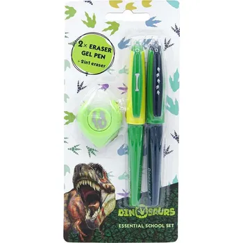 JIRI MODELS Gumovací pera v setu Dinosauři