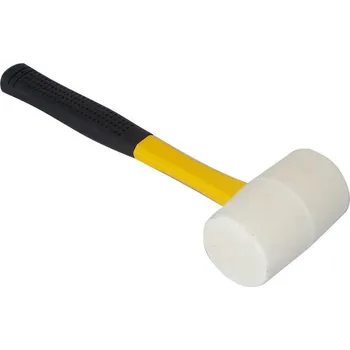 Kladivo Palička gumová bílá 370 g laminátová