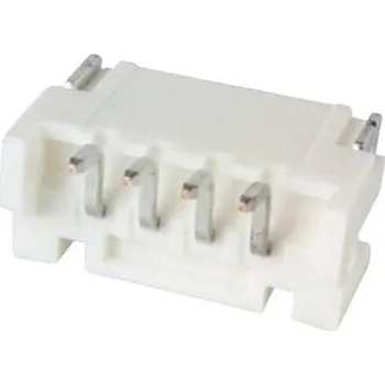 Elektrický konektor JST PH vestavná pinová lišta (standardní) 4, rozteč 2 mm, S4B-PH-SM4-TB (LF)(SN), 1 ks